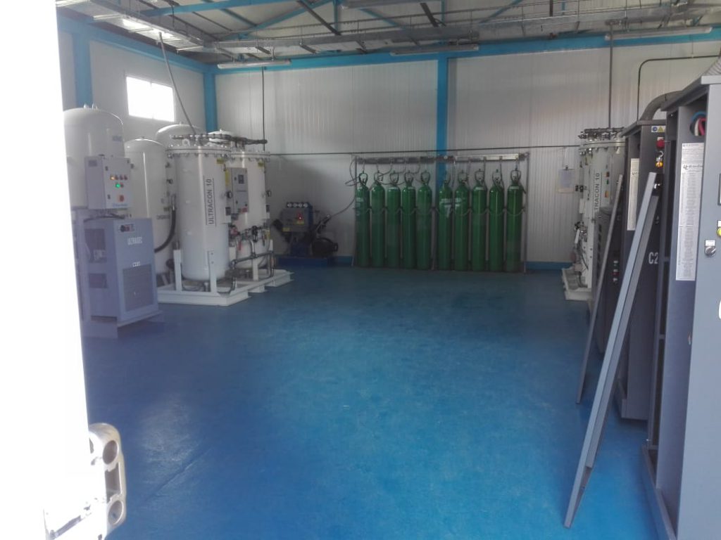 Oxígeno de la planta del hospital de Contingencia no alcanza nivel de pureza