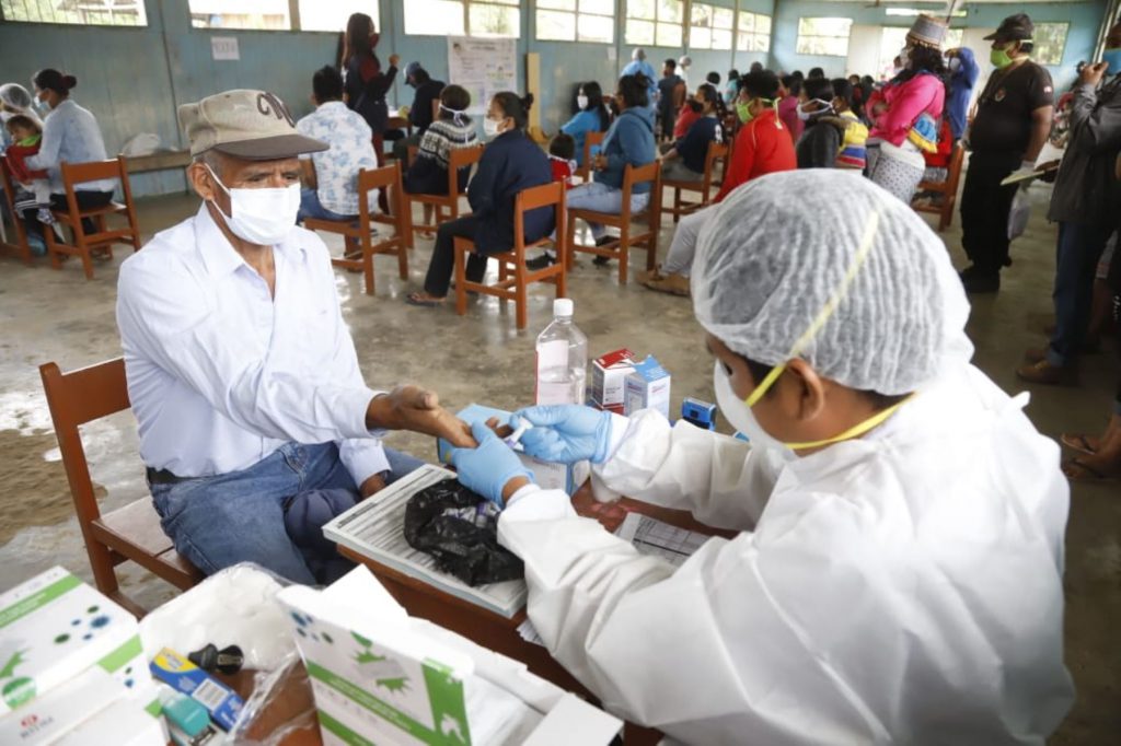 Reportan entre 80 y 120 nuevos casos diarios de COVID-19 en Huánuco