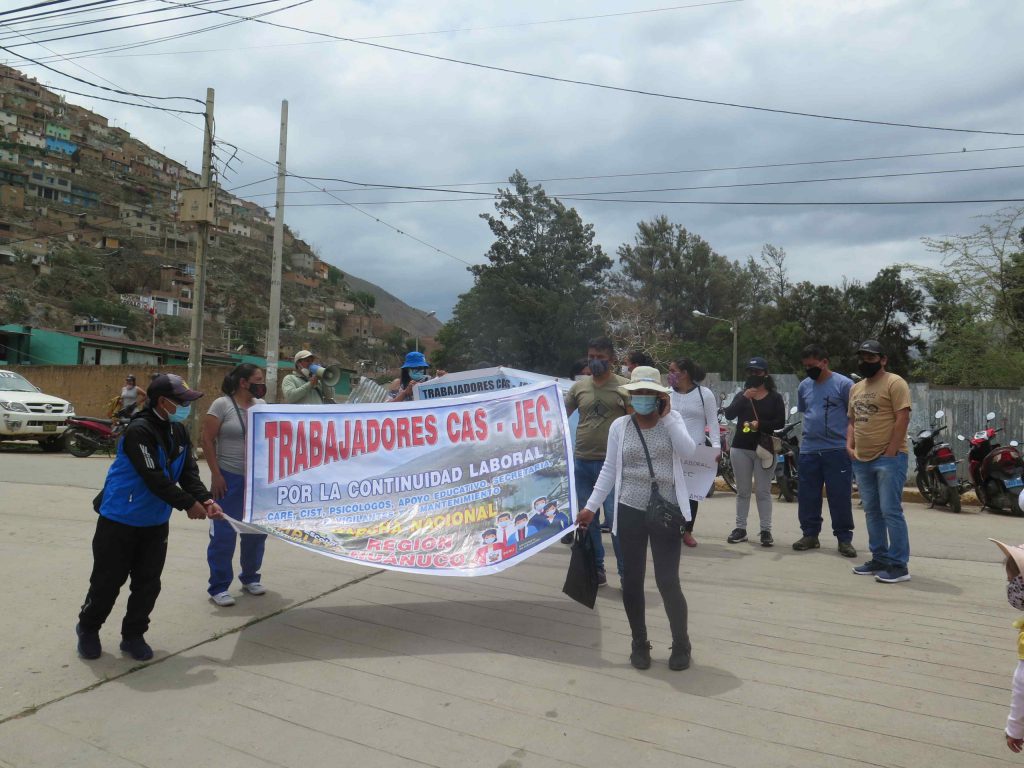 Trabajadores del JEC piden ampliación de contrato