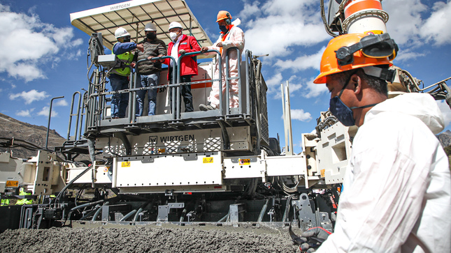 Titular del MTC verificó obras de Arranca Perú y conectividad digital