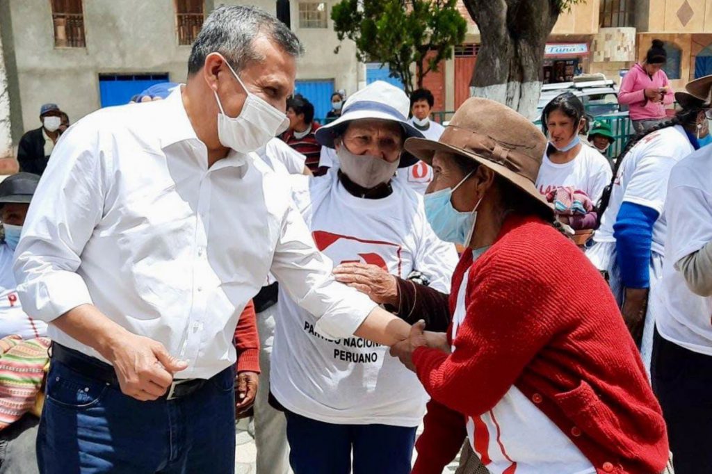 Candidato presidencial Ollanta Humala ofrece generar empleo y futuro seguro para todos