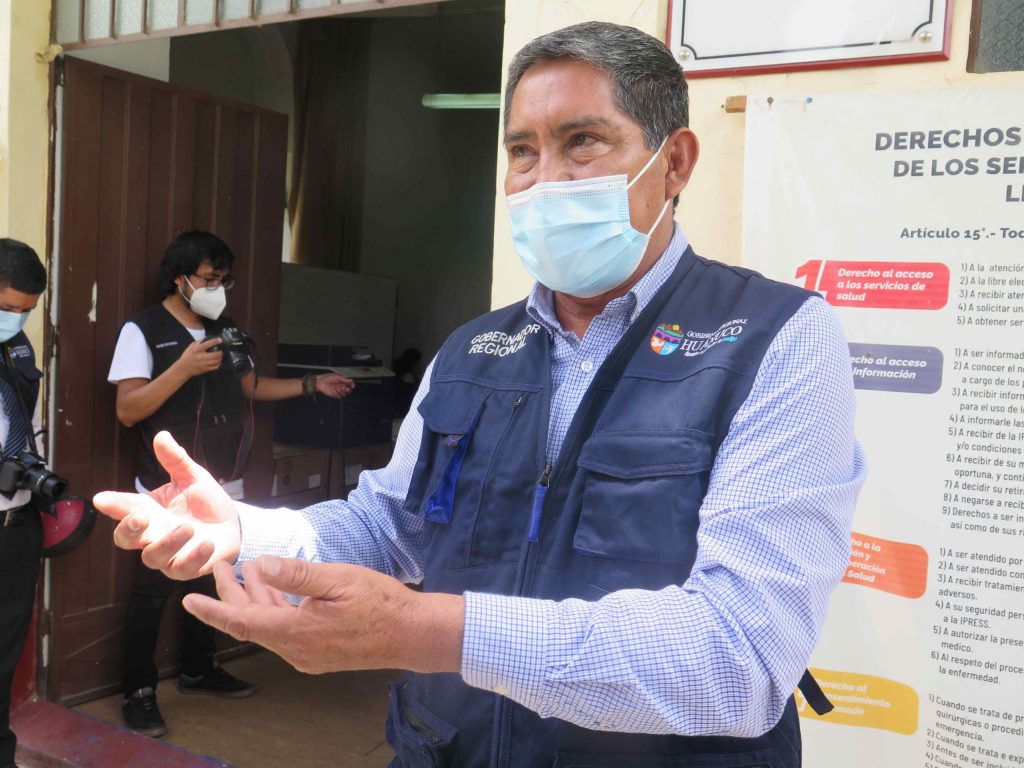 Alvarado en contra de cuarentena total dictada para Huánuco