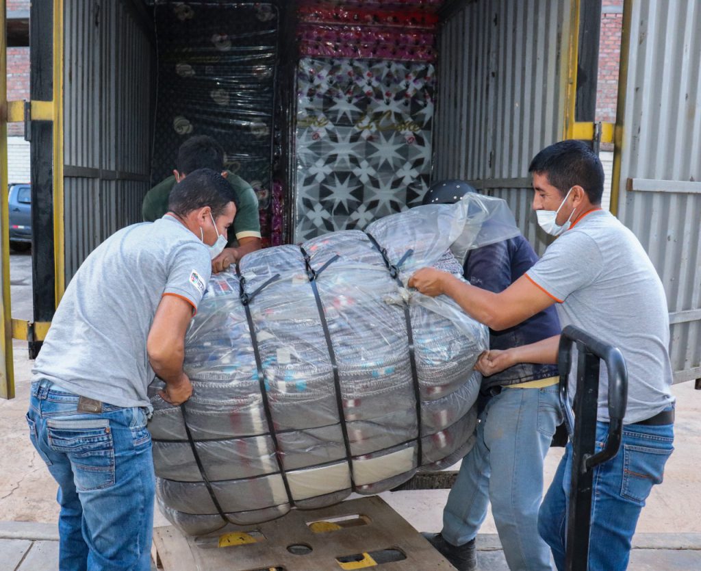 Gorehco entregó ayuda humanitaria a damnificados por inundaciones en Monzón