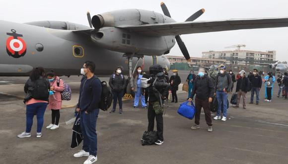 Profesionales de la salud viajan a Huánuco para atender a pacientes COVID-19