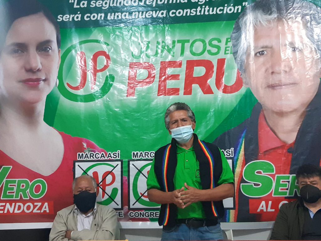 Juntos por el Perú presentó su candidato por Huánuco al Congreso