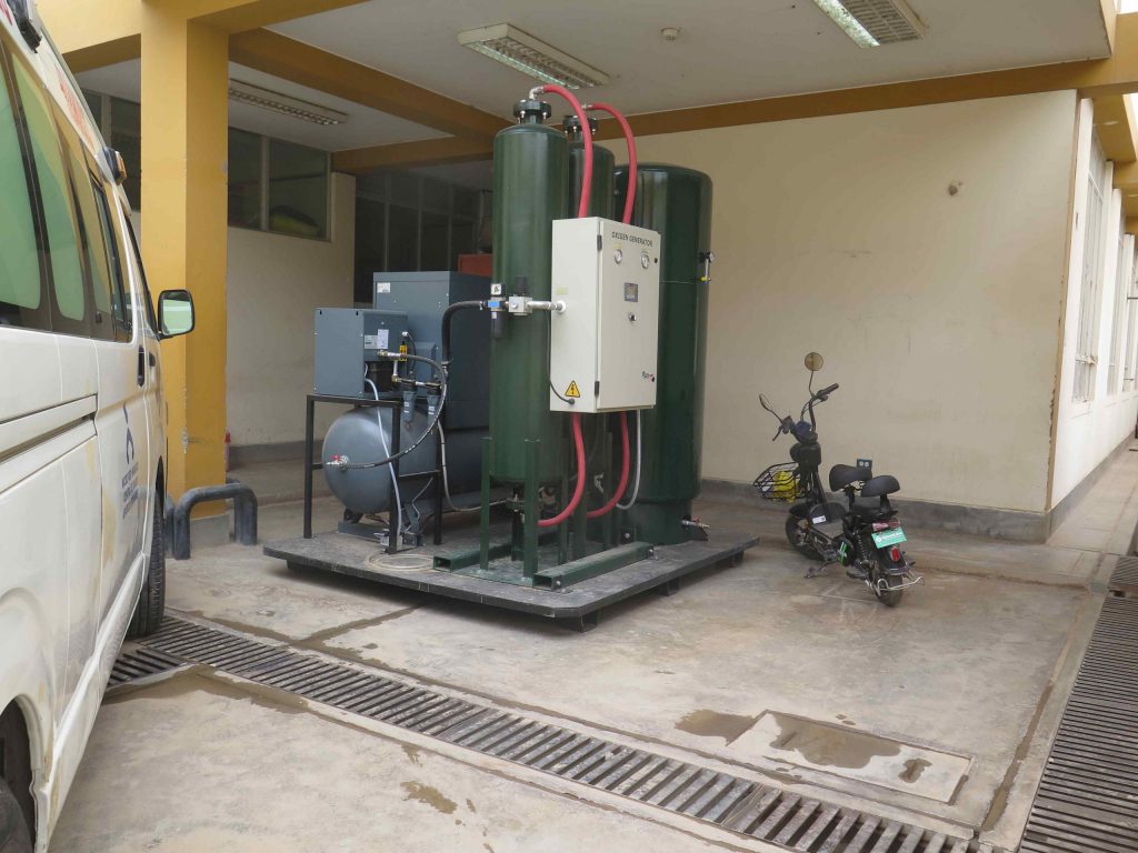 Mini planta generadora de oxígeno del Aparicio Pomares sin accesorios