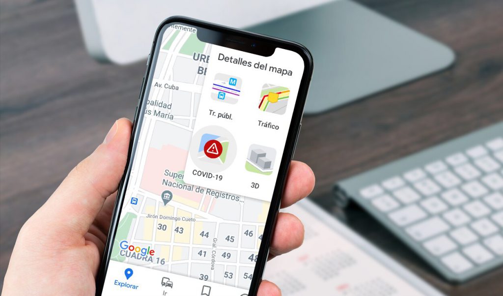 Google Maps ahora mostrará los sitios de vacunación contra el COVID-19