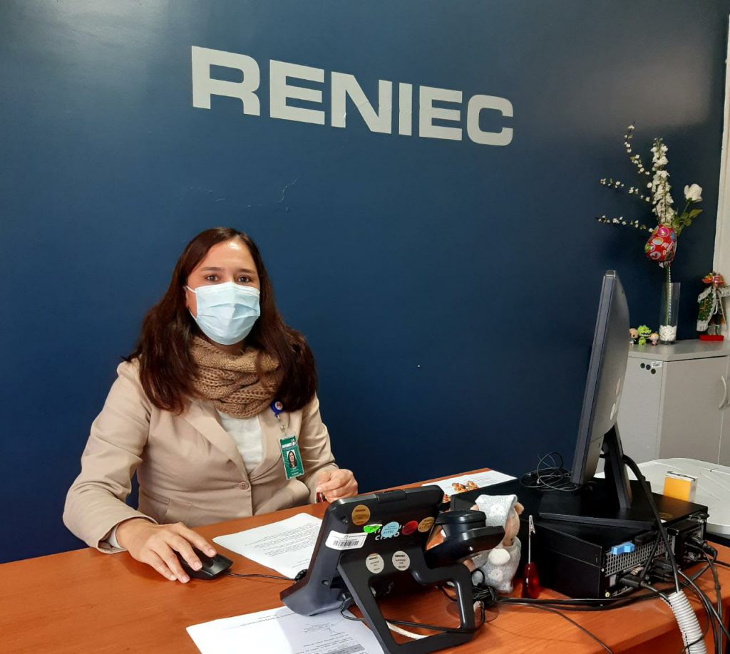 Liliana Alarcón Carrión, jefa Regional de la Reniec Huánuco