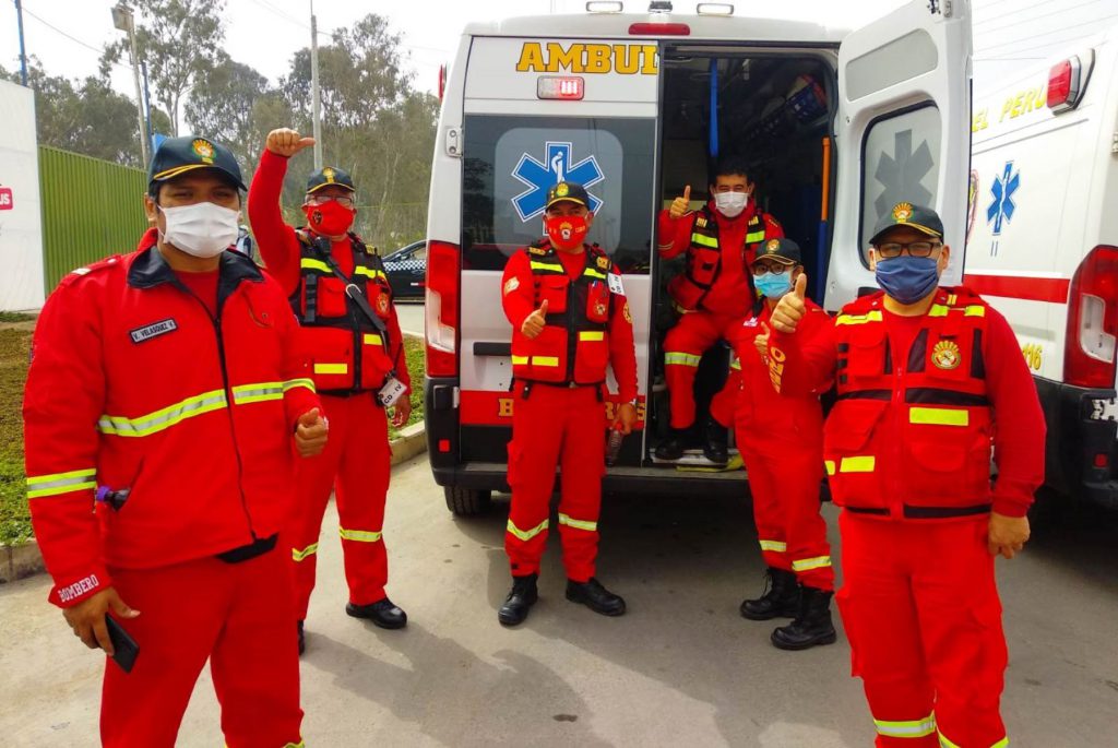 Más de 1600 bomberos contagiados y 48 bomberos fallecidos por COVID-19