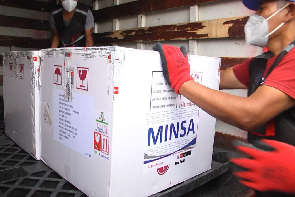 El miércoles llegaría segundo lote de vacunas para personal de salud