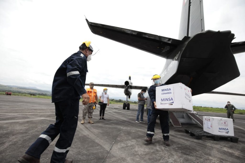 Fuerzas Armadas están listas para apoyar traslado del segundo lote de vacunas