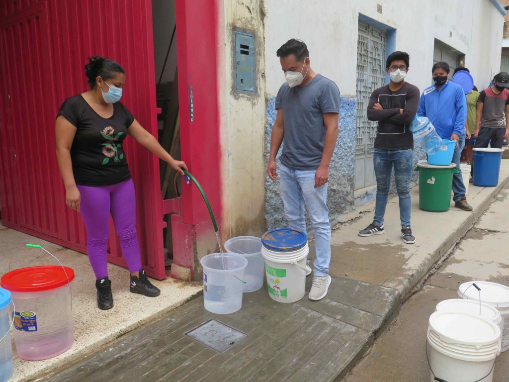 Huánuco sin agua en pleno repunte de muertos por COVID-19