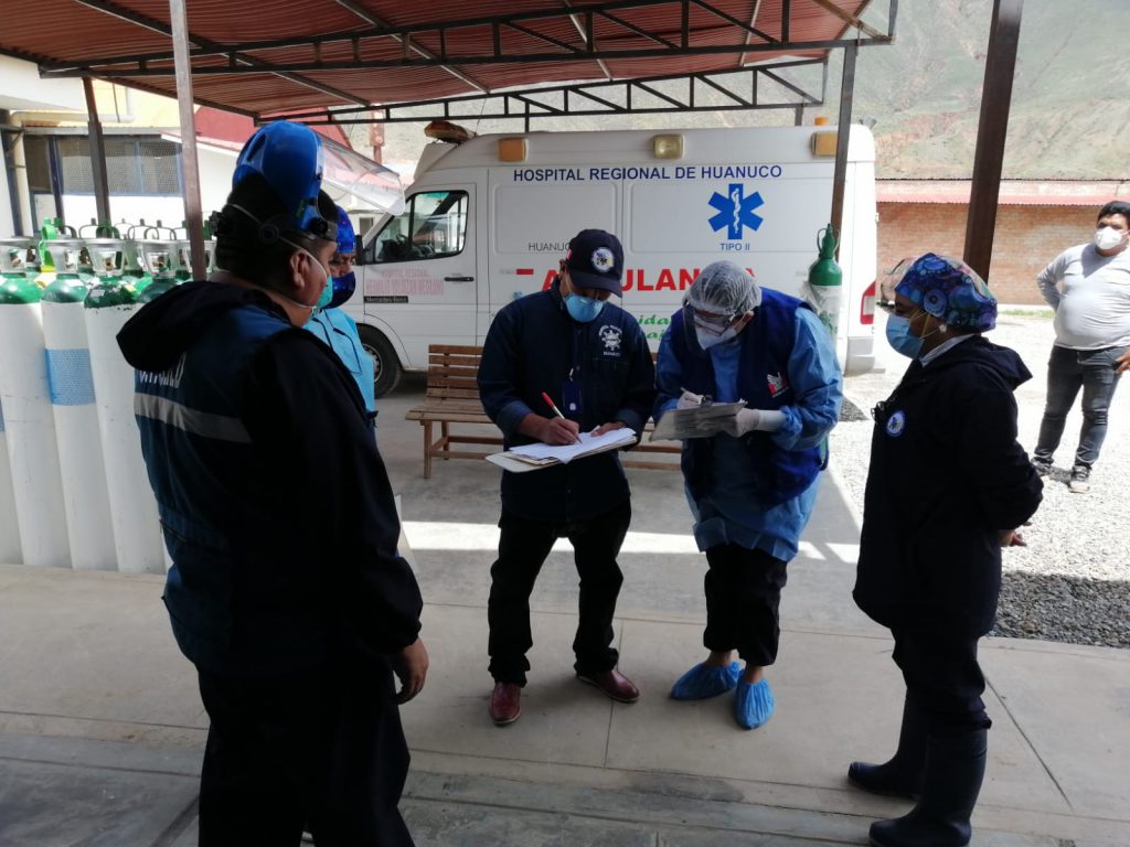 Tres hospitales de Huánuco sin oxígeno para pacientes COVID-19