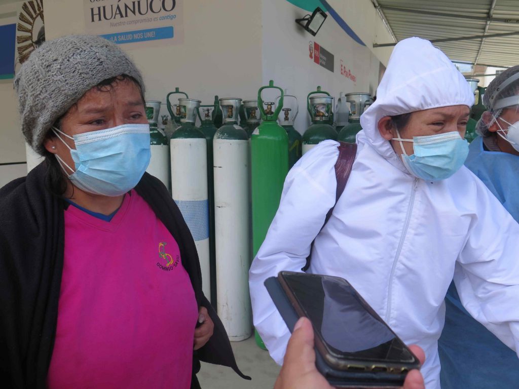 Familiares de pacientes COVID-19 del Valdizán claman por oxígeno