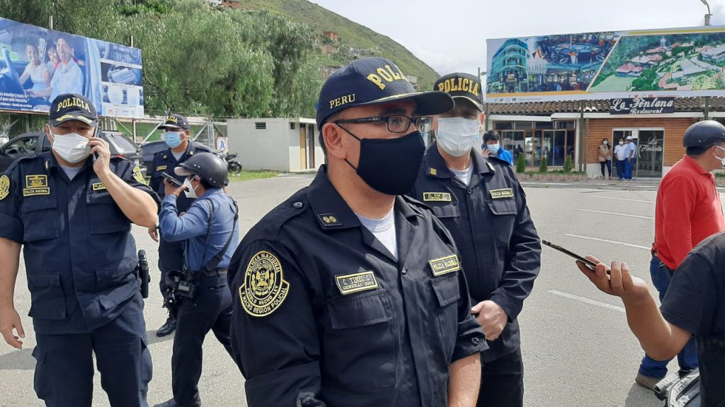 2971 policías en la región listos para recibir la vacuna contra el COVID-19