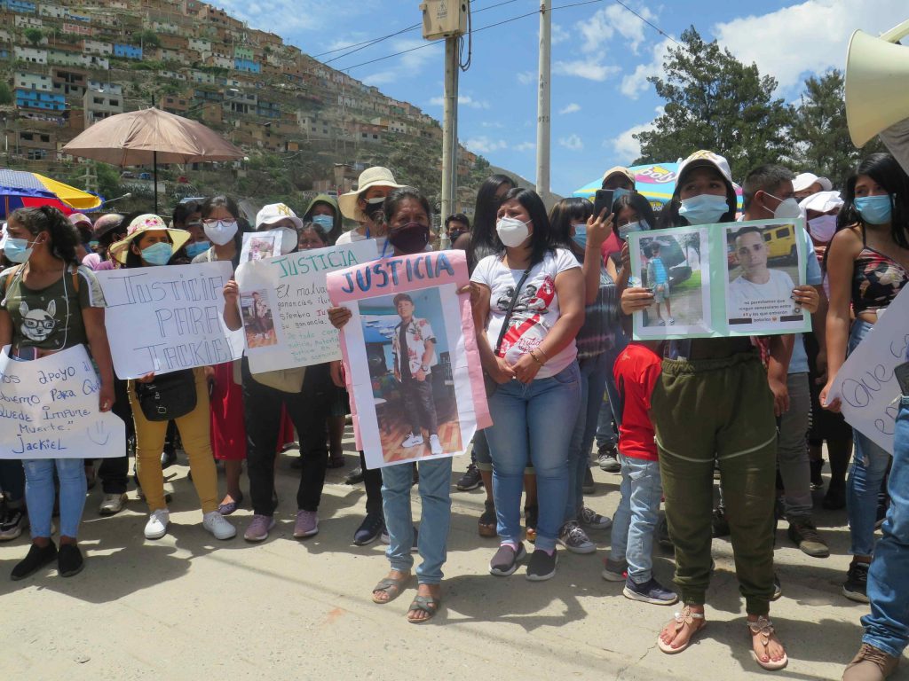 Familiares de “Jackiel” marchan por las calles y exigen expulsión de extranjeros