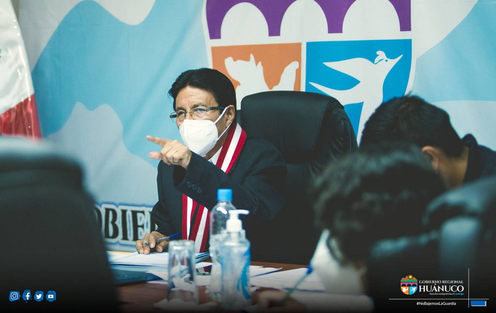 Consejo Regional supervisa jornada de vacunación en Huánuco