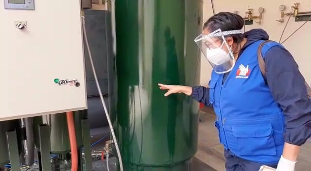 No funciona la mini planta de oxígeno del Aparicio Pomares