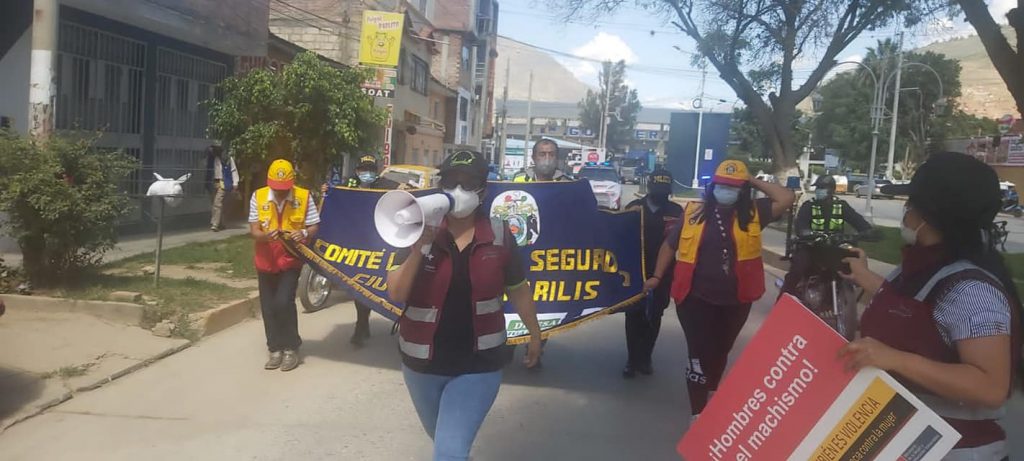 Realizan campaña de sensibilización contra violencia de género