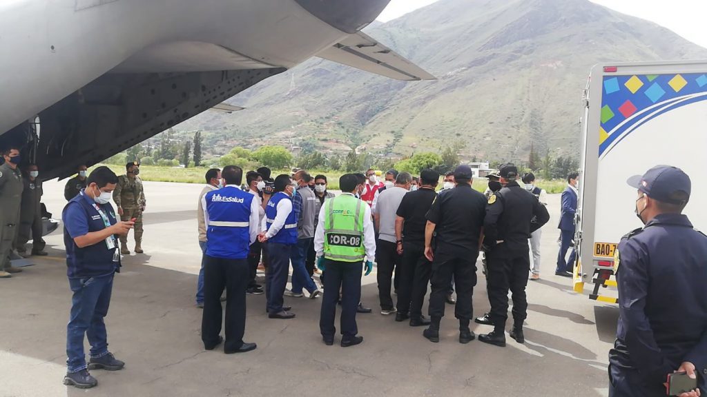 : Así fue la llegada de las primeras 2151 dosis de vacuna COVID-19 a Huánuco