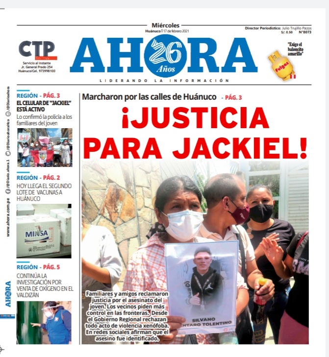 Edición digital Diario Ahora 17-02-2021