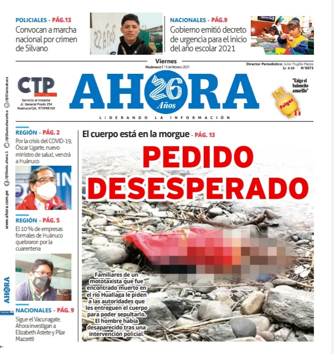 Edición digital Diario Ahora 19-02-2021