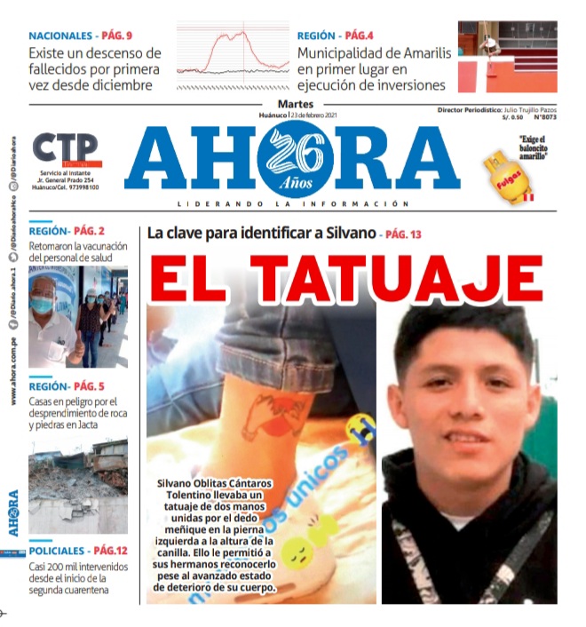 Edición digital Diario Ahora 23-02-2021