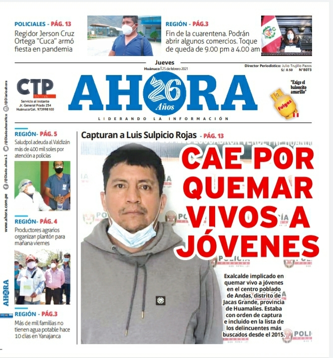Edición digital Diario Ahora 25-02-2021