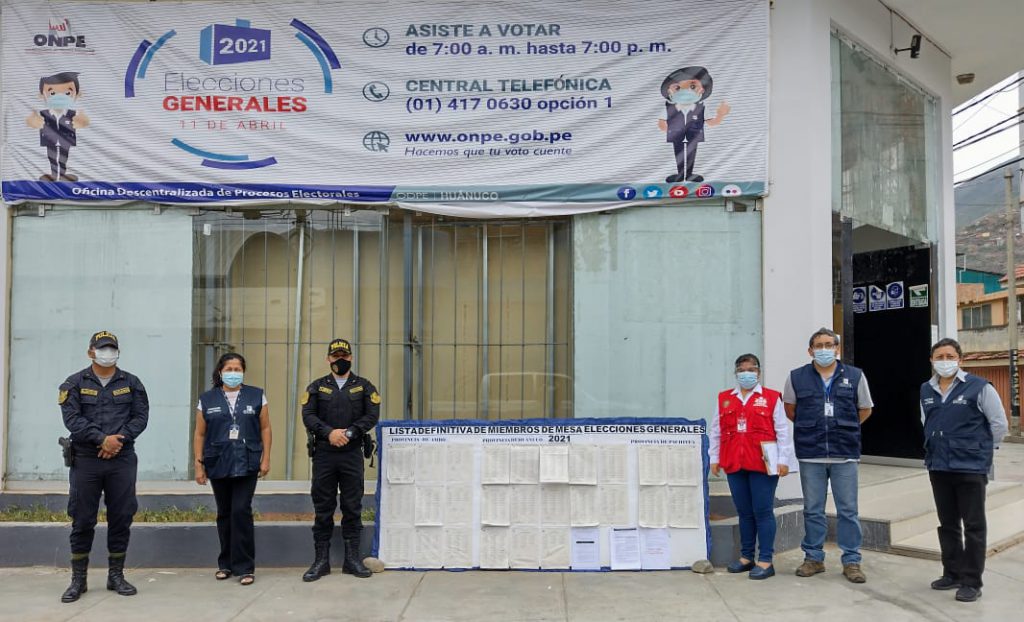 Se publicó la lista definitiva de 6,540 miembros de mesa