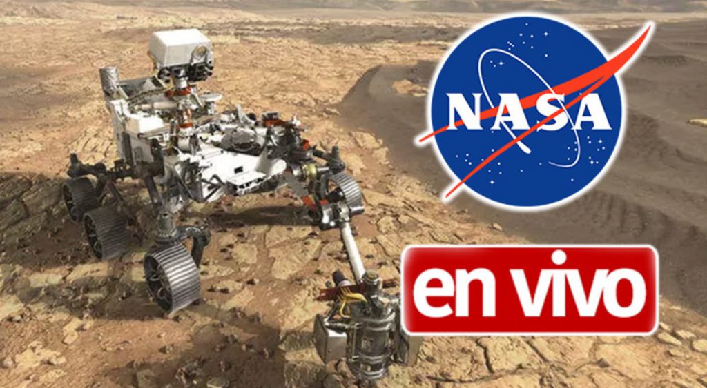 NASA transmitirá en vivo y en español aterrizaje del rover Perseverance en Marte