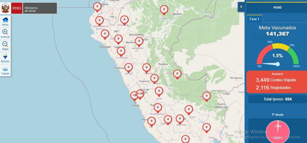 Minsa crea aplicativo web para conocer paso a paso proceso de vacunación