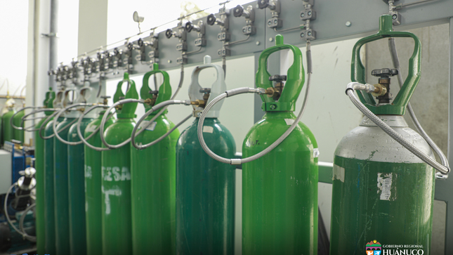 Fiscalía anticorrupción interviene planta procesadora de oxigeno del hospital Hermilio Valdizán