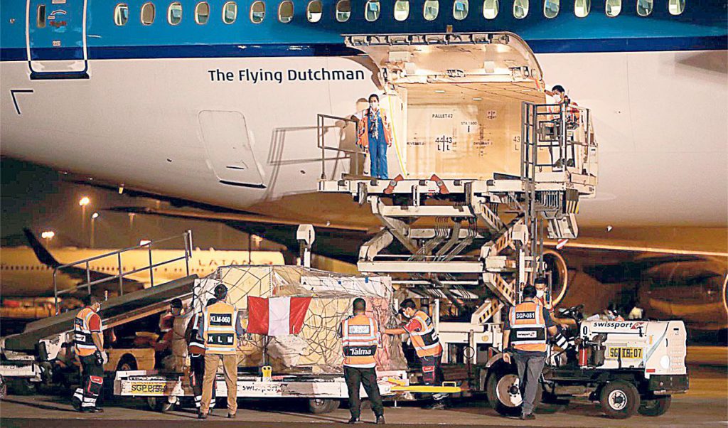 Hoy llegan las 117.000 dosis de Pfizer a las 6 p. m.