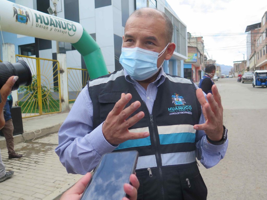 Alcalde de Huánuco está de acuerdo que privados compran vacunas
