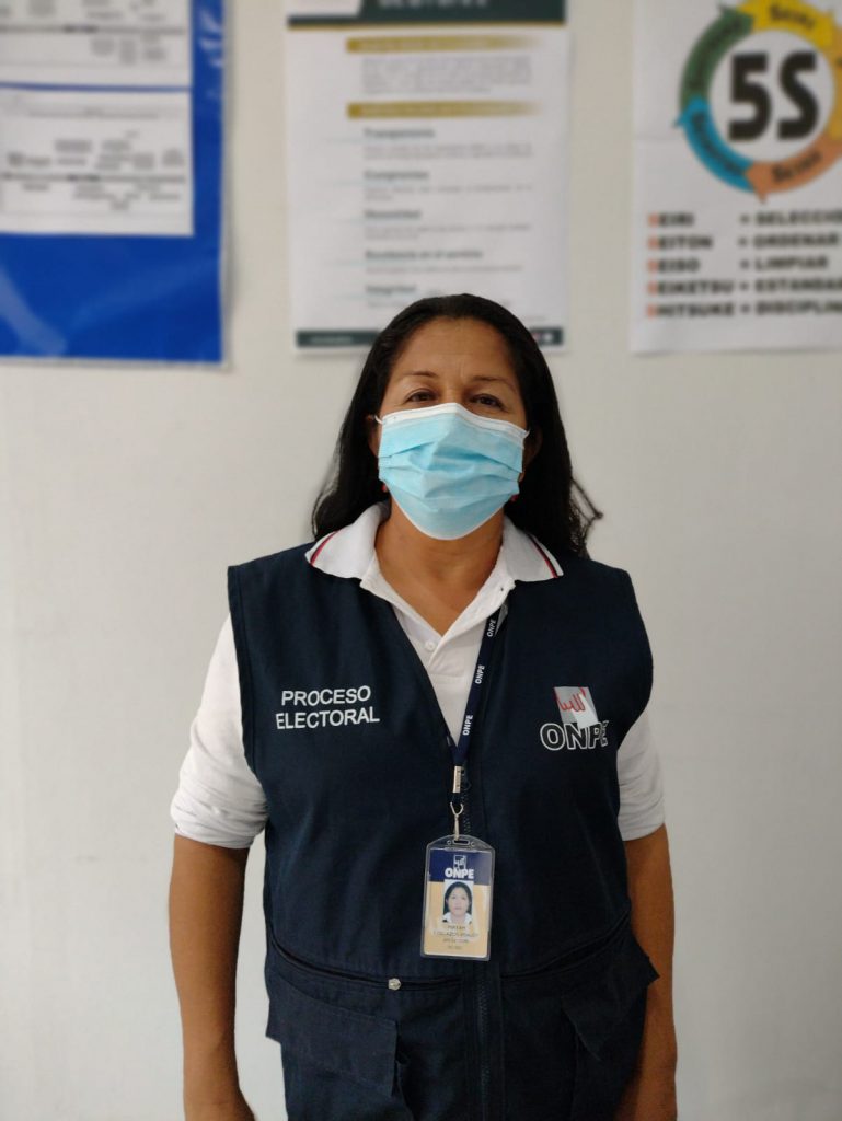 Miryam Collazos Visalot, jefa de la ODPE Huánuco