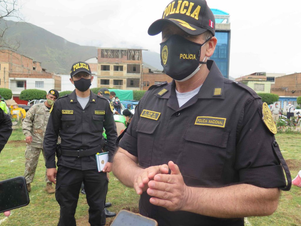 Policías harán respetar confinamiento en Semana Santa
