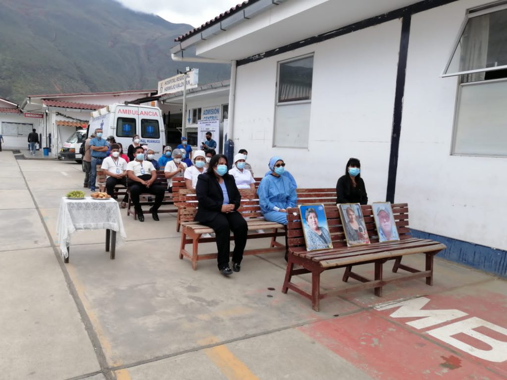 Rinden homenaje a personal del Valdizán fallecidos por COVID-19