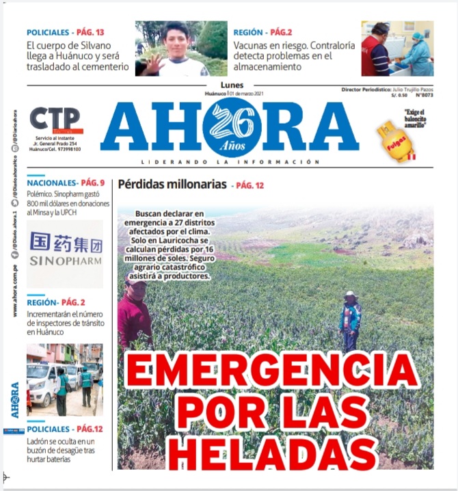 Edición digital Diario Ahora 01-03-2021