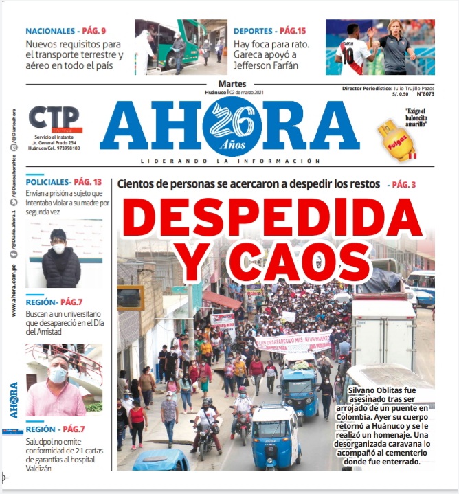 Edición digital Diario Ahora 02-03-2021