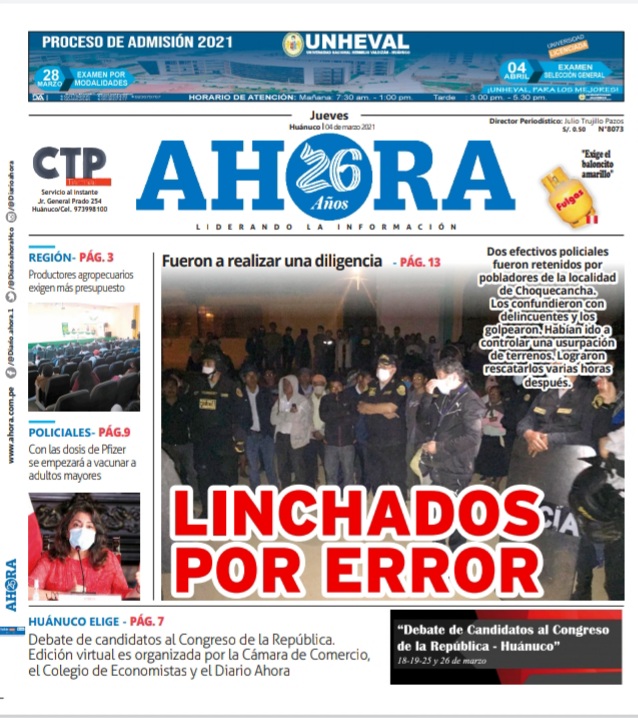 Edición digital Diario Ahora 04-03-2021