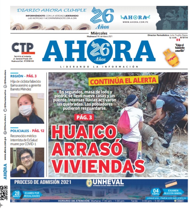 Edición digital Diario Ahora 10-03-2021