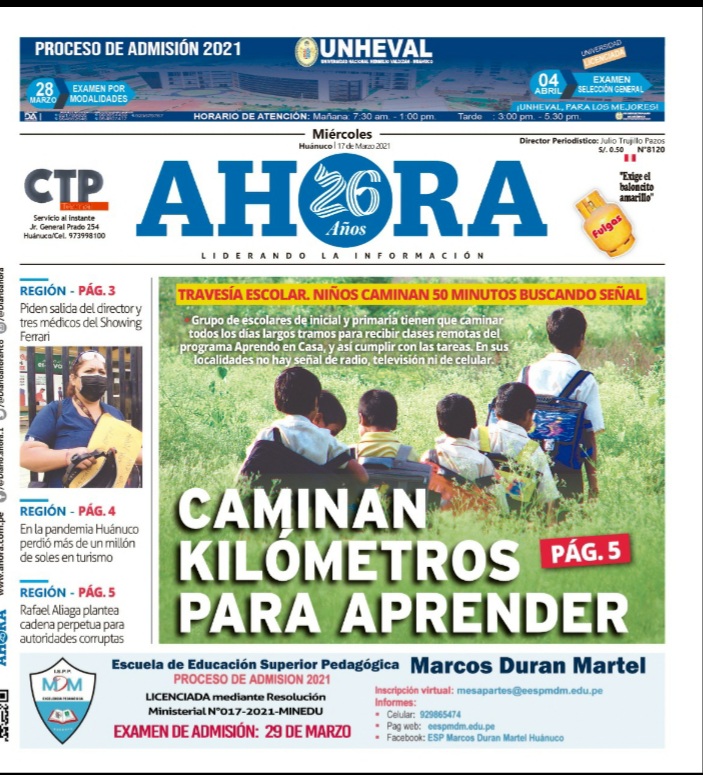 Edición digital Diario Ahora 17-03-2021