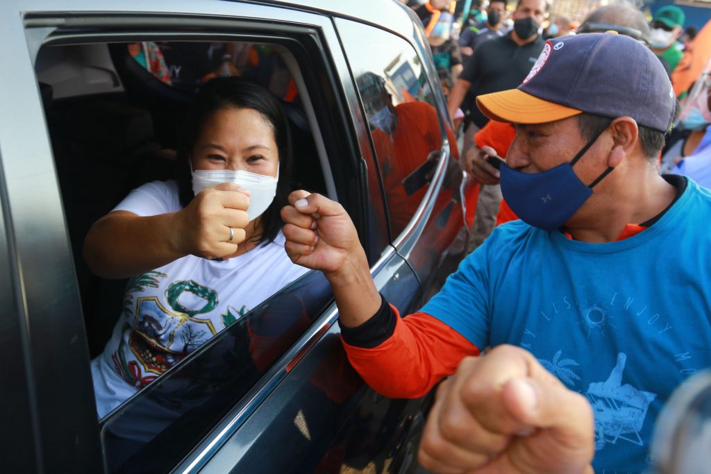 Keiko Fujimori dice que eventual gobierno suyo no será partidario sino de todos