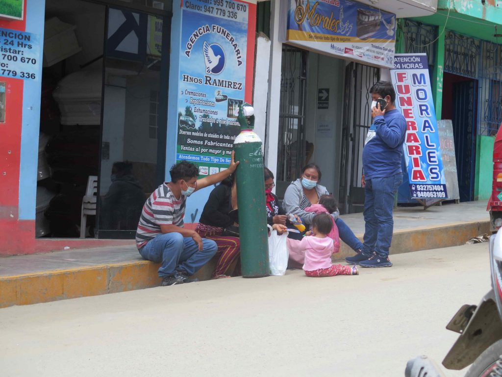 Pacientes COVID-19 del Valdizán se quedan sin oxígeno