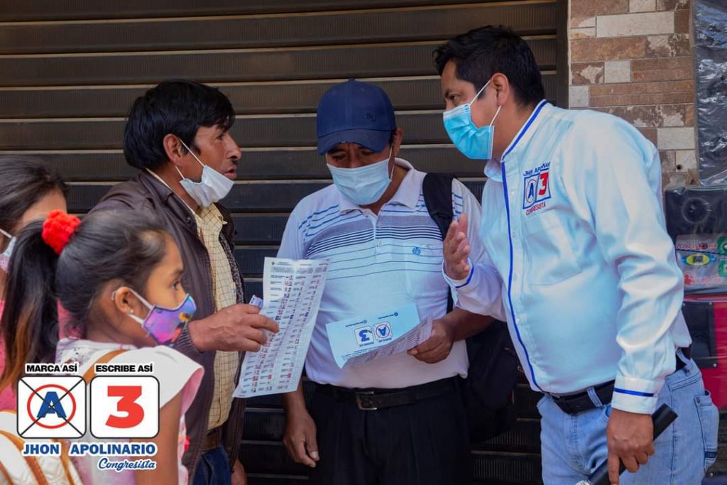 Elecciones: Apolinario propone construir una región con futuro apostando por la familia