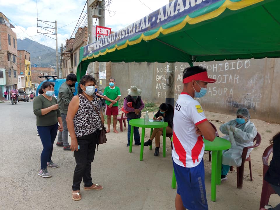 Campaña de dosificación de ivermectina en Amarilis