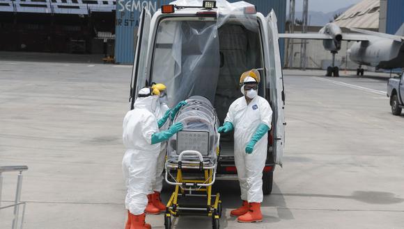 Perú llegó a un pico máximo de fallecimientos