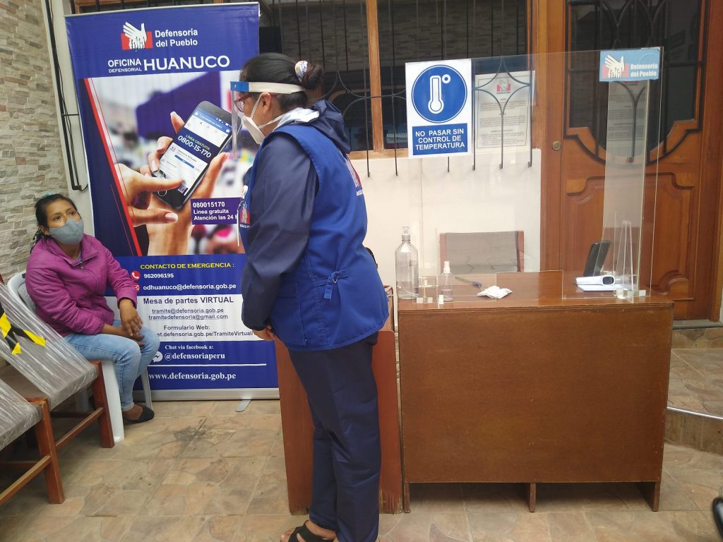 Defensoría reactiva Consejo Consultivo de menores en Huánuco