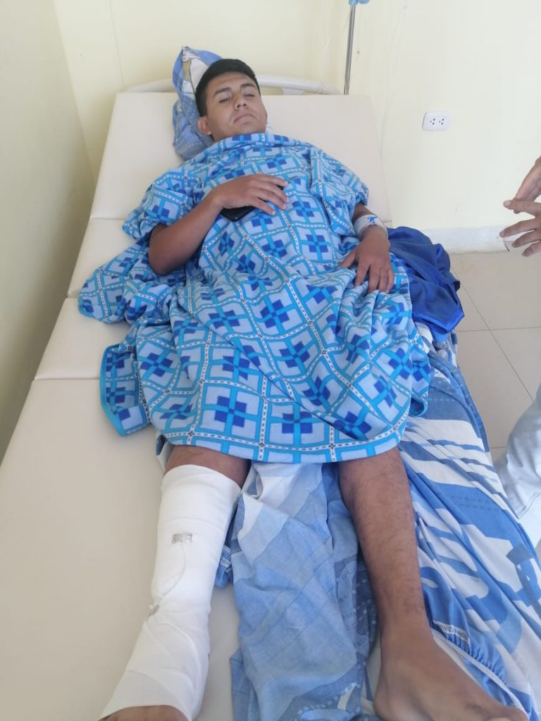 Excandidato de Amarilis niega abandono a motociclista lesionado