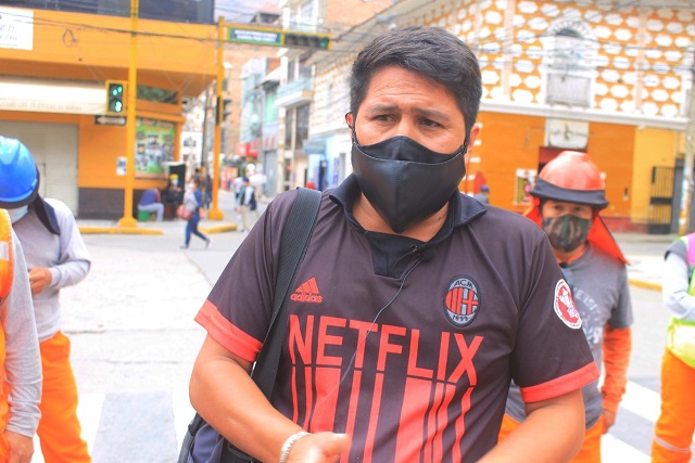 Huánuco: Secretario del sindicato de la construcción respalda a Pedro Castillo